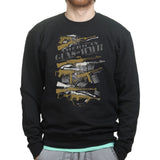 American Guns of WWII Sweatshirt Style001