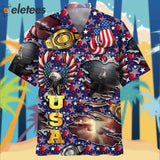 American Independence Boxing Hawaiian Shirt YRYCNZPP