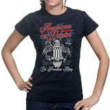 Ladies American Patriot T-shirt Style001