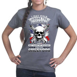 I Am The Sheepdog Ladies T-shirt Style001