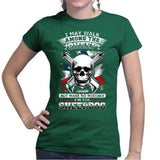 I Am The Sheepdog Ladies T-shirt