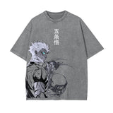 ANIME GOJO ANIME INSPIRED VINTAGE TEE-[FRONT]