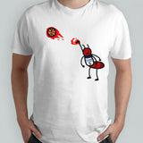 Anthony Edwards and Minnesota Timberwolves fire ant shirt