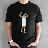 Anthony edwards on game 7 vs denver nuggets celebrations T-Shirt