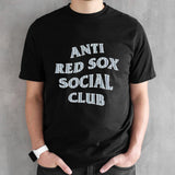 Anti Red Sox Social Club New York baseball shirts