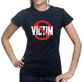 Not A Victim Ladies T-shirt