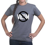 Not A Victim Ladies T-shirt