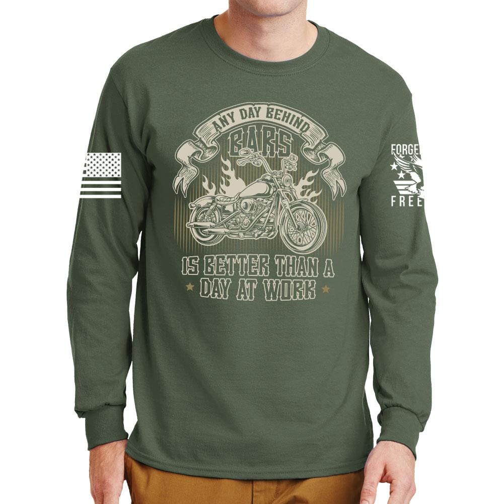 Any Day Behind Bars Long Sleeve T-shirt