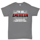 Men's Approval Not Required T-shirt Style001