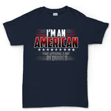 Men's Approval Not Required T-shirt Style001