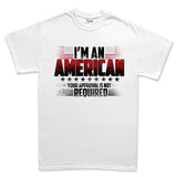 Men's Approval Not Required T-shirt Style001