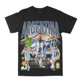 Argentina Soccer Graphic Tee Style001
