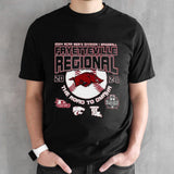 Arizona Razorbacks 2024 NCAA Menâ€™s Division I Baseball Regional Shirt