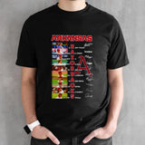 Arkansas Razorbacks Baseball Team Players Signatures Shirt