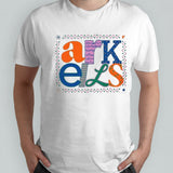 Arkells Hippie Font Shirt