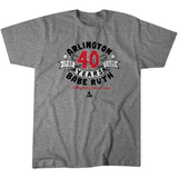 Arlington Babe Ruth 40th Anniversary Fan Shirt