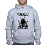 Unisex Arm Bears Hoodie Style001