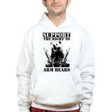 Unisex Arm Bears Hoodie Style001