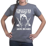 Ladies Arm Bears T-shirt Style001