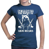 Ladies Arm Bears T-shirt Style001
