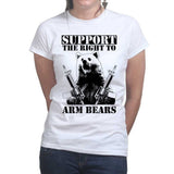 Ladies Arm Bears T-shirt Style001