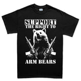 Men's Arm Bears T-shirt Style001