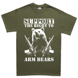 Men's Arm Bears T-shirt Style001