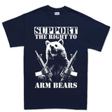 Men's Arm Bears T-shirt Style001