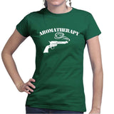 Gun Aromatherapy Ladies T-shirt