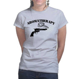 Gun Aromatherapy Ladies T-shirt Style001