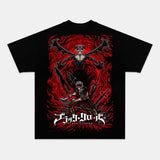 ASTA UNISEX ANIME INSPIRED VINTAGE TEEä¸¨BLACK CLOVER-[BACK]
