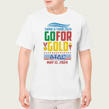 Atac Swim-A-Thon 2024 Go For Gold Shirt
