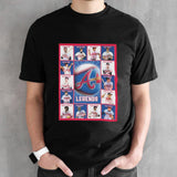 Atlanta Braves Legends Team Players Blanket shirt