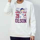 Atlanta Braves Matt Olson Caricature Baseball Shirt