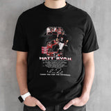 Atlanta Falcons Matt Ryan 2008 2021 Signature Thank You For The Memories Signature Shirts
