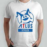 Atlus West Atlus Styles Logo Shirts