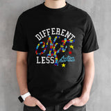 Autism different not less shirts