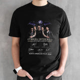 Avenged Sevenfold Life Is But A Dream North American Tour 2024 Signatures T-shirts