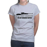 Ladies Avoiding Snipers T-shirt Style001