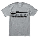 Men's Avoiding Snipers T-shirt Style001