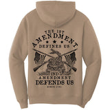 The 1st Amendment Defines Us T-Shirt (O) Style001