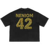 Luck Light Up Pack Waffle-Texture Washed Boxy T-Shirt