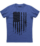 American Flag Rifle Shirt (O)