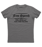 Free Speech is More Important Shirt (O)