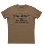 Free Speech is More Important Shirt (O)