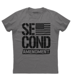 Second Amendment with US Flag Shirt (O)