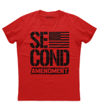 Second Amendment with US Flag Shirt (O)