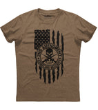 2nd Amendment 1789 Americas Original Homeland Security USA Flag Patriotic T-Shirt (O)