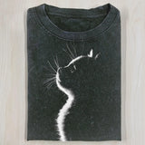 BACKLIT CAT T-SHIRT