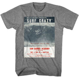 Bruce Brown Films - Surf Crazy Poster - American Classics - Solid Gray Adult Short Sleeve T-Shirt